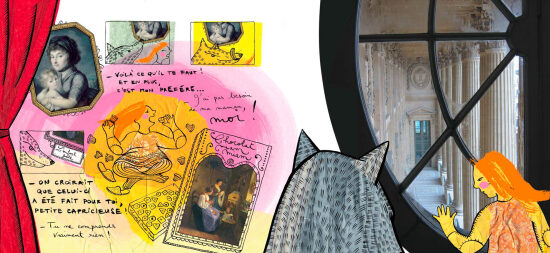 Le loup du Louvre - Atelier du poisson soluble - 2006